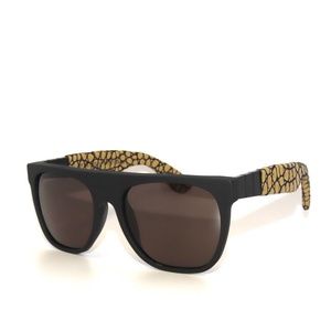 Retro Super Future ET3 Matte Black Brown Sunglasses Retrosuperfuture